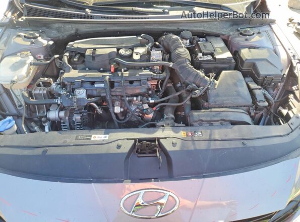 KMHLR4AF9PU515817 2023 HYUNDAI ELANTRA Серый Вид задней части салона