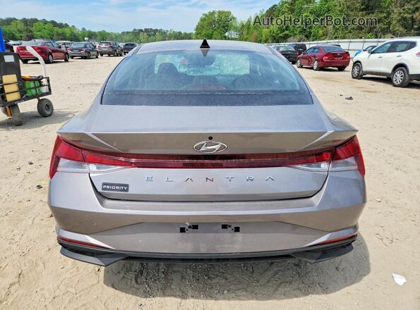 KMHLS4AG0PU555958 2023 HYUNDAI ELANTRA Серый Вид сзади