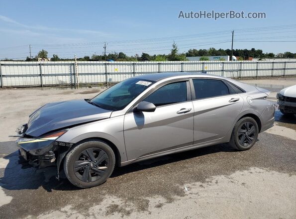 KMHLS4AG1MU190640 2021 HYUNDAI ELANTRA Gray Przód lewy