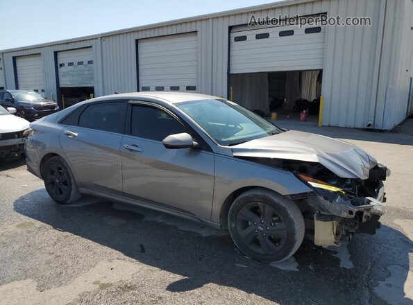 KMHLS4AG1MU190640 2021 HYUNDAI ELANTRA Gray Przód prawy