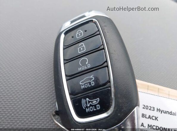 KMHLS4AG1PU502217 2023 HYUNDAI ELANTRA Черный Вид панели приборов