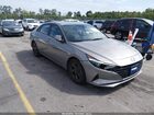 2021 Hyundai Elantra Sel Gray vin: KMHLS4AG2MU123710