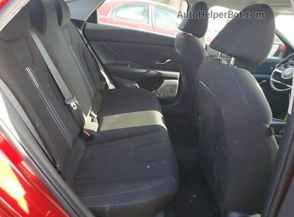 KMHLS4AG3PU417864 2023 HYUNDAI ELANTRA Темно-бордовый Вид задних сидений