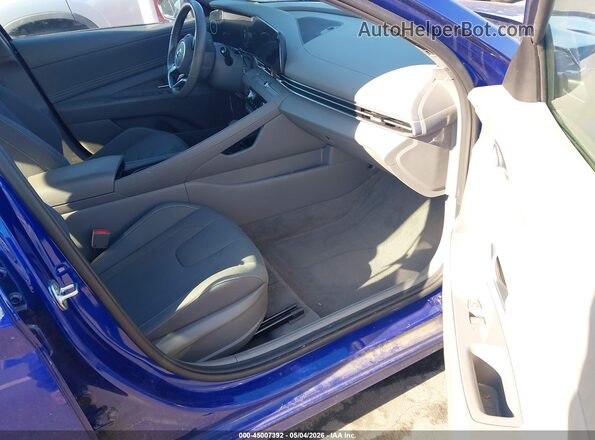 KMHLS4AG3PU436219 2023 HYUNDAI ELANTRA Blue Սալոնի դիմացի տեսք