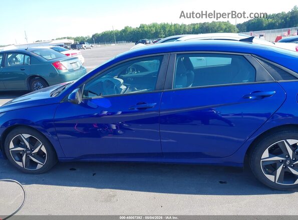 KMHLS4AG3PU436219 2023 HYUNDAI ELANTRA Blue Սալոնի 360 աստիճան տեսք