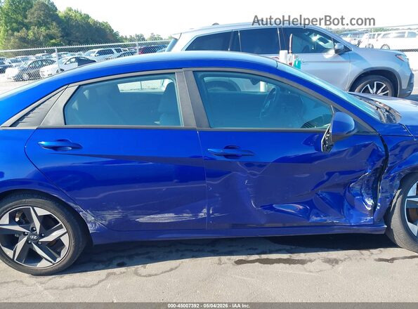 KMHLS4AG3PU436219 2023 HYUNDAI ELANTRA Blue Սալոնի հետևի տեսք