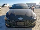2022 Hyundai Elantra Sel Черный vin: KMHLS4AG4NU227441