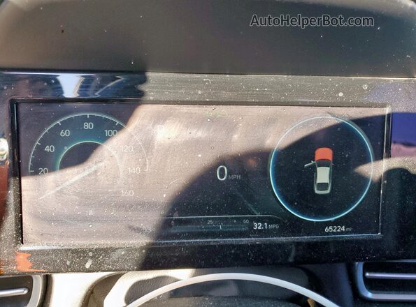 KMHLS4AG4NU227441 2022 HYUNDAI ELANTRA Черный Вид щитка приборов
