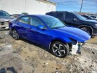 2023 Hyundai Elantra Sel Синий vin: KMHLS4AG5PU506111