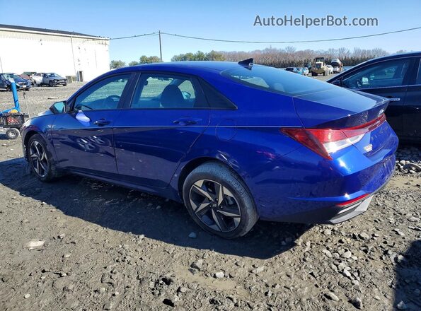 KMHLS4AG5PU615572 2023 HYUNDAI ELANTRA Синий Задняя левая четверть