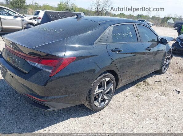 KMHLS4AG7PU429936 2023 HYUNDAI ELANTRA Black Tył prawy