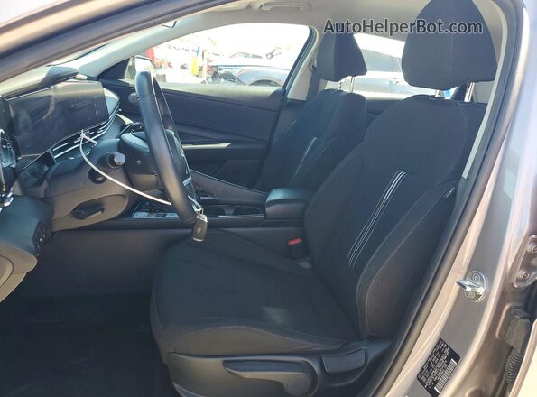 KMHLS4AG8PU423076 2023 HYUNDAI ELANTRA Gray Vista interior delantera