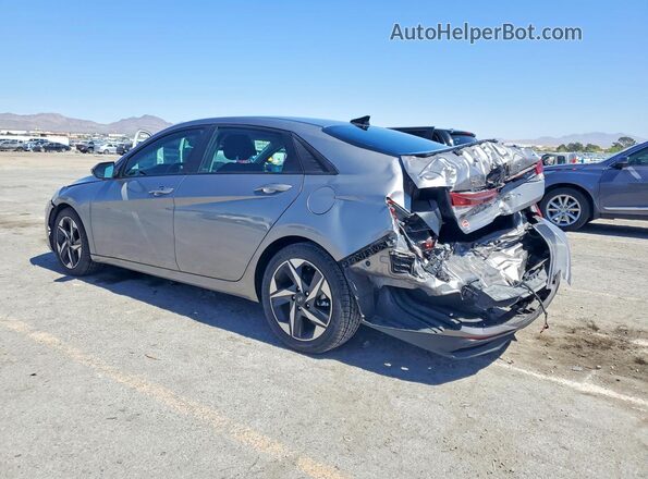 KMHLS4AG8PU423076 2023 HYUNDAI ELANTRA Gray Trasero izquierdo