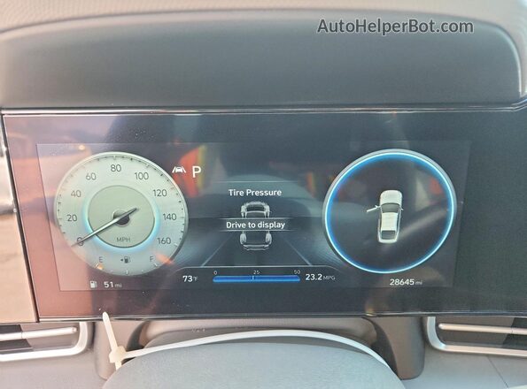 KMHLS4AG8PU444428 2023 HYUNDAI ELANTRA Black Instrument cluster view