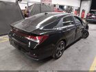 2023 Hyundai Elantra Sel Черный vin: KMHLS4AG8PU446115