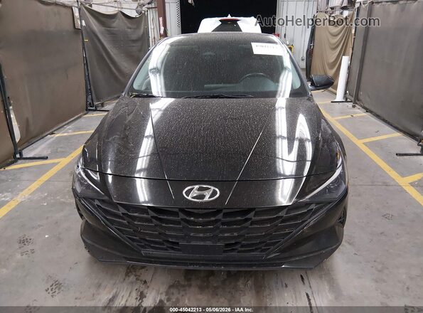 KMHLS4AG8PU446115 2023 HYUNDAI ELANTRA Черный Вид щитка приборов