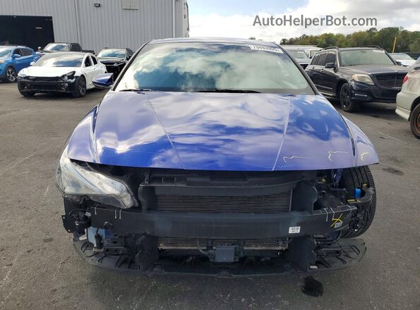 KMHLS4AG9PU426567 2023 HYUNDAI ELANTRA Blue Widok z przodu