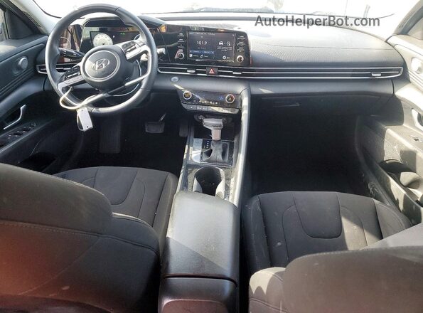 KMHLS4AGXMU136687 2021 HYUNDAI ELANTRA Серый Вид панели приборов