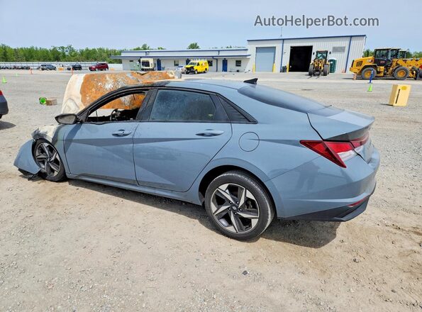 KMHLS4AGXPU442597 2023 HYUNDAI ELANTRA Серый Задняя левая четверть