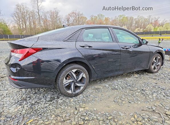 KMHLS4AGXPU582228 2023 HYUNDAI ELANTRA Black უკანა მარჯვენა