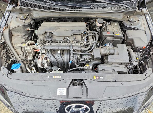 KMHLS4AGXPU582228 2023 HYUNDAI ELANTRA Black უკანა სალონის ხედი