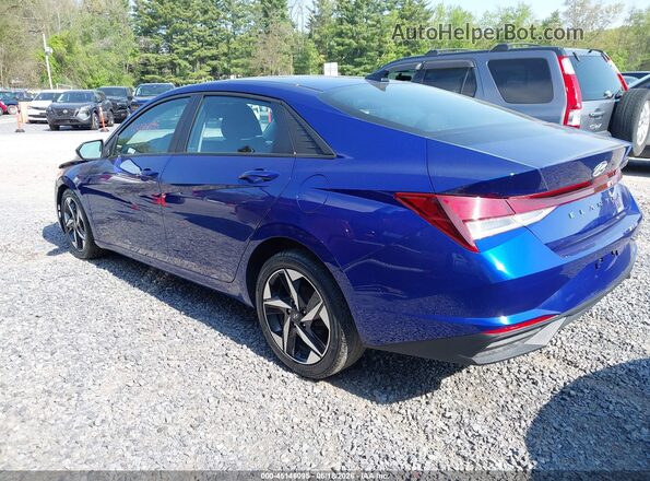 KMHLS4AGXPU596775 2023 HYUNDAI ELANTRA Blue Tył lewy