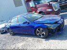 2023 Hyundai Elantra Sel Blue vin: KMHLS4AGXPU596775