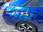 2023 Hyundai Elantra Sel Blue vin: KMHLS4AGXPU596775