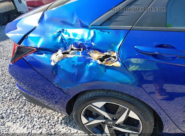 KMHLS4AGXPU596775 2023 HYUNDAI ELANTRA Blue 