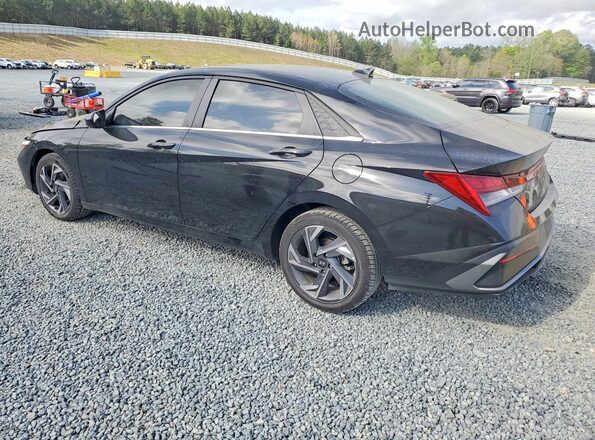 KMHLS4DG0SU882364 2025 HYUNDAI ELANTRA Черный Задняя левая четверть