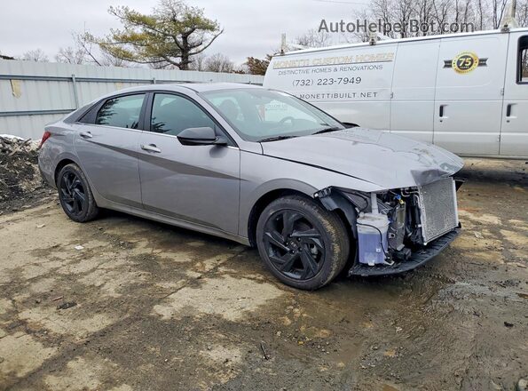 KMHLS4DG1TU107850 2026 HYUNDAI ELANTRA Серебряный Передняя правая четверть