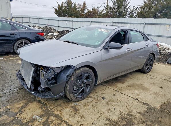 KMHLS4DG1TU107850 2026 HYUNDAI ELANTRA Серебряный Передняя левая четверть