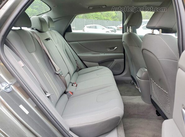 KMHLS4DG2SU948073 2025 HYUNDAI ELANTRA Gray Вид задніх сидінь