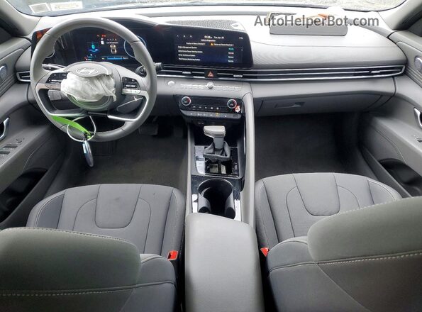 KMHLS4DG2SU948073 2025 HYUNDAI ELANTRA Gray Вид панелі приладів