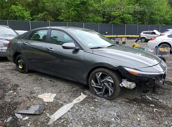 KMHLS4DG2SU948073 2025 HYUNDAI ELANTRA Gray Передня права чверть