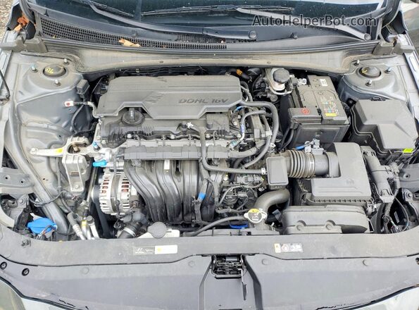 KMHLS4DG2SU948073 2025 HYUNDAI ELANTRA Gray Вид задньої частини салону