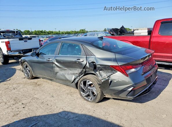 KMHLS4DG2SU982322 2025 HYUNDAI ELANTRA Серый Задняя левая четверть