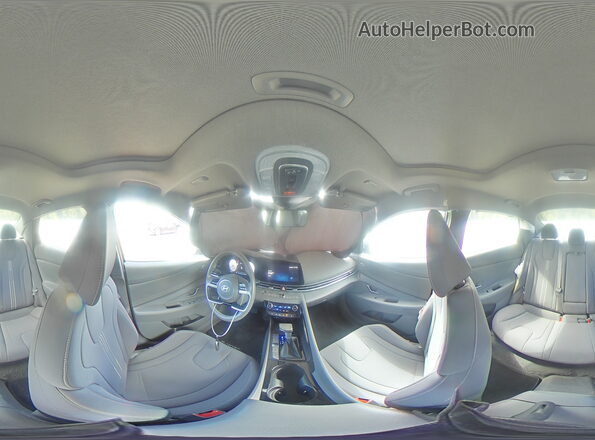 KMHLS4DG3RU746725 2024 HYUNDAI ELANTRA Gray Vista de la etiqueta del VIN