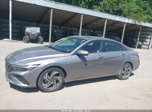 KMHLS4DG4SU936586 2025 HYUNDAI ELANTRA Silver Սալոնի 360 աստիճան տեսք