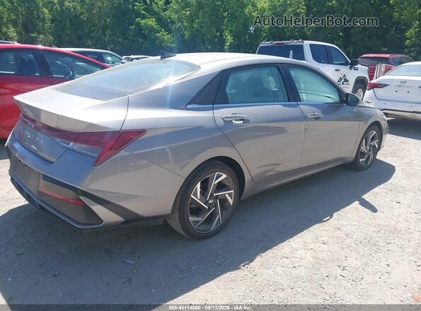 KMHLS4DG4SU936586 2025 HYUNDAI ELANTRA Silver Հետևի աջ