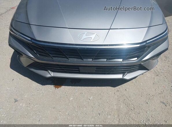 KMHLS4DG4SU936586 2025 HYUNDAI ELANTRA Silver Դիմացի տեսք