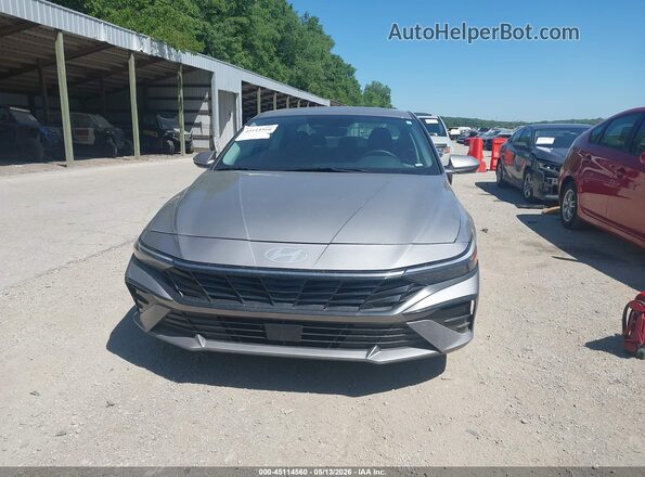 KMHLS4DG4SU936586 2025 HYUNDAI ELANTRA Silver Սարքավորումների վահանակի տեսք
