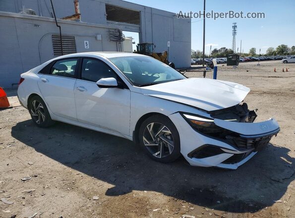 KMHLS4DG8RU747448 2024 HYUNDAI ELANTRA Белый Передняя правая четверть