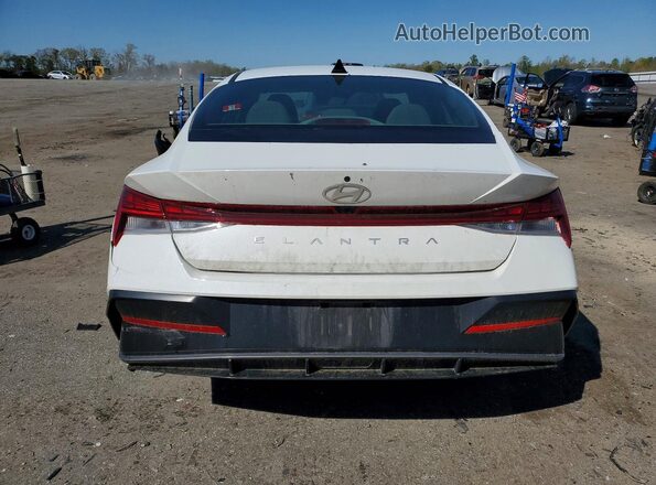KMHLS4DG8RU747448 2024 HYUNDAI ELANTRA Белый Вид сзади