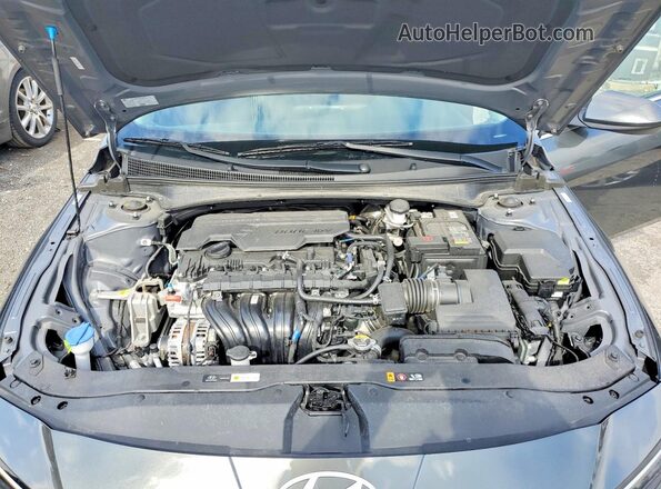 KMHLS4DG8RU748079 2024 HYUNDAI ELANTRA Зеленый Вид задней части салона