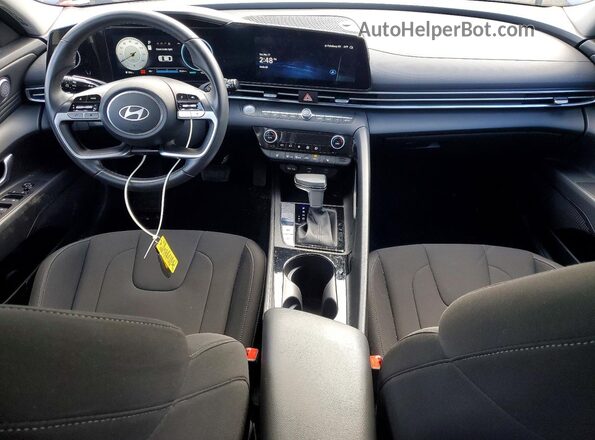 KMHLS4DG8RU748079 2024 HYUNDAI ELANTRA Зеленый Вид панели приборов