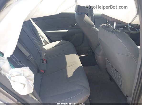 KMHLS4DGXSU029549 2025 HYUNDAI ELANTRA Silver Vista de la etiqueta del VIN