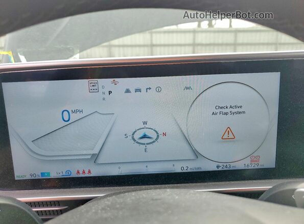 KMHM24AC8SA086825 2025 HYUNDAI IONIQ Черный Вид щитка приборов