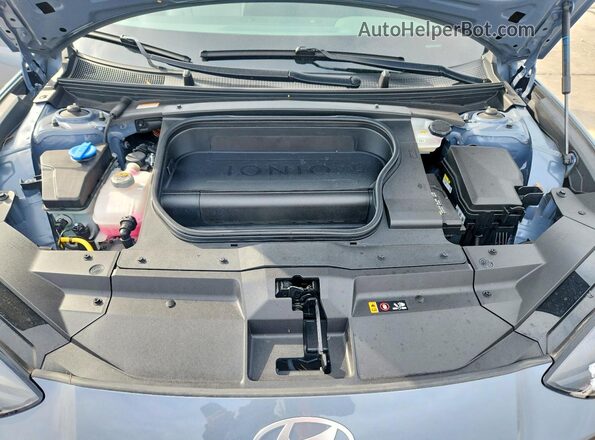 KMHM34AA2PA049031 2023 HYUNDAI IONIQ Gray Вид задньої частини салону