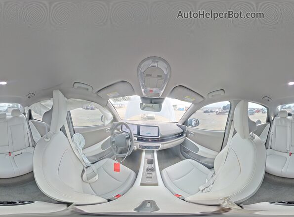 KMHM34AA2PA049031 2023 HYUNDAI IONIQ Gray Вид наклейки з VIN-кодом